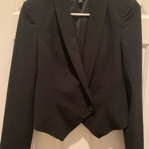 Bebe Black Waist length Dress jacket